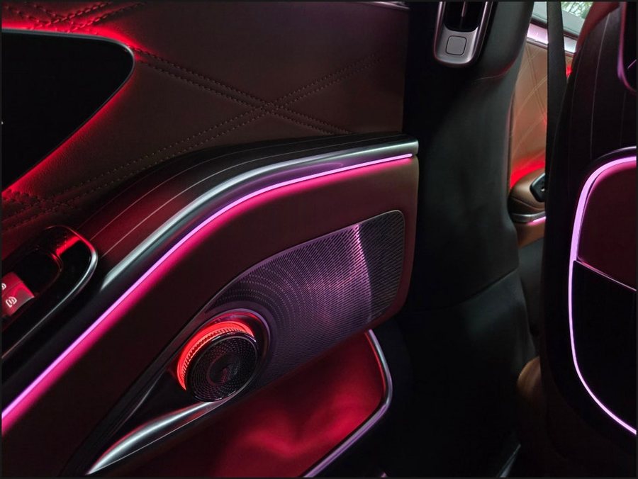 벤츠 S클래스 1열&2열 후석 4D 부메스터, W223 미드레인지 엠비언트