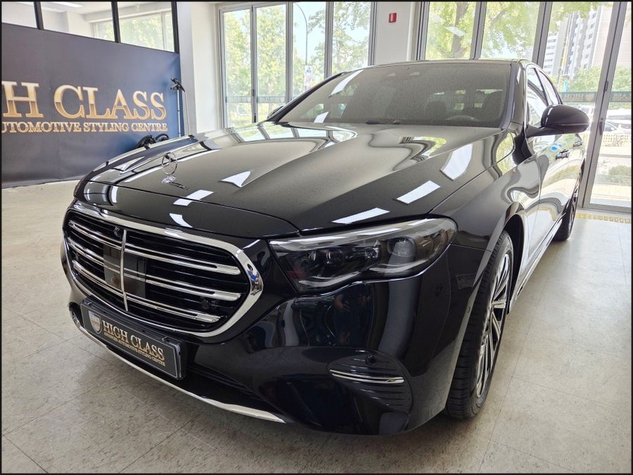 벤츠 E클래스 W214 E200 조수석 모니터·슈퍼스크린 시공, 실내 분위기가 달라지는 변화
