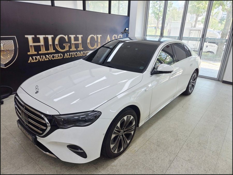 벤츠 W214 E350e, R버튼부터 순정 이오나이저·리어 공조기까지 추가 작업